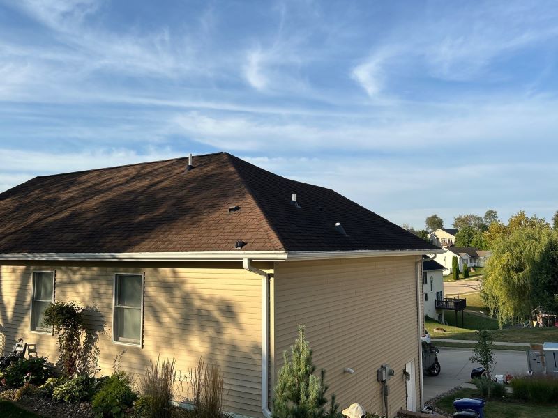 New Roof Siding Installation